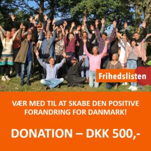 Donation - DKK 500,-